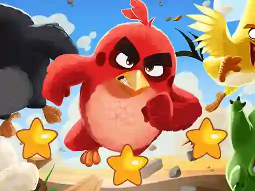Xogo Angry Birds Hidden Stars en liña