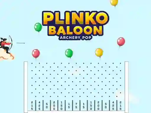 Xogo Plinko Ballon Archery Pop en liña