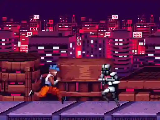 Xogo Endless Cyberpunk Runner en liña