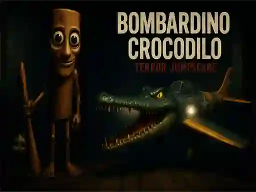 Xogo Bombardino Crocodilo Terror Jumpscare en liña