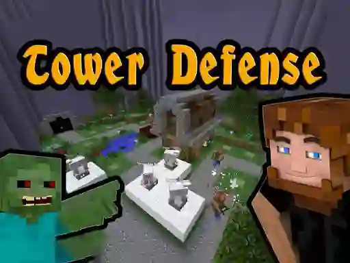 Xogo Minecraft Tower Defense en liña
