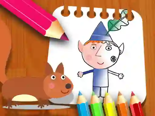 Xogo Ben Hollys Coloring Book en liña
