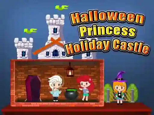 Xogo Halloween Princess Holiday Castle en liña