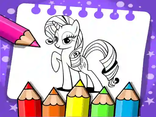 Xogo My Little Pony Coloring Book en liña