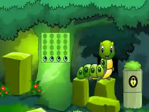 Xogo Caterpillar Forest Escape en liña
