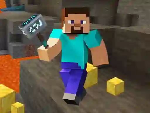 Xogo Minecraft Hidden Golden Blocks en liña