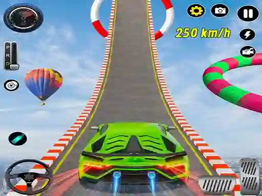 Xogo Car Stunt Ramp Challenge en liña