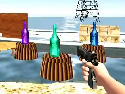 Xogo Bottle Shooter games en liña
