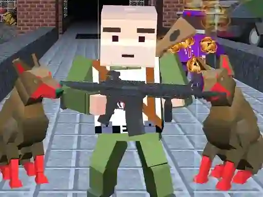 Xogo Pixel Apocalypse Survival Online en liña