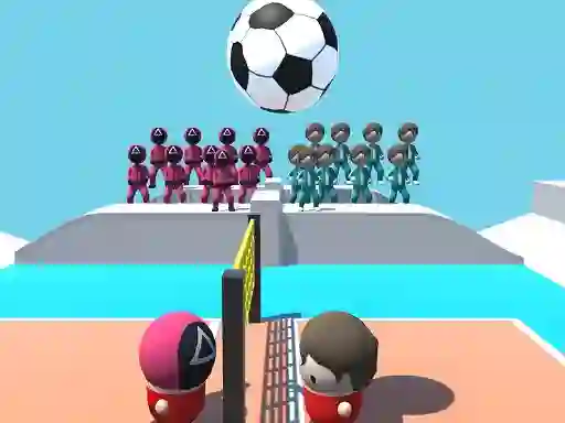Xogo Volley Squid Gamer en liña