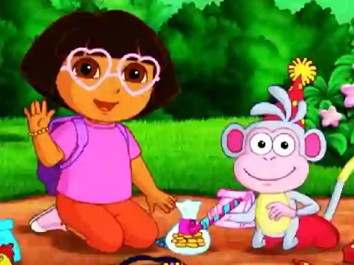 Xogo Dora Kids Puzzles en liña