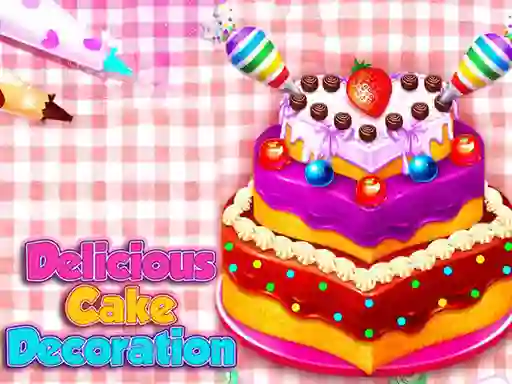 Xogo Delicious Cake Decoration en liña