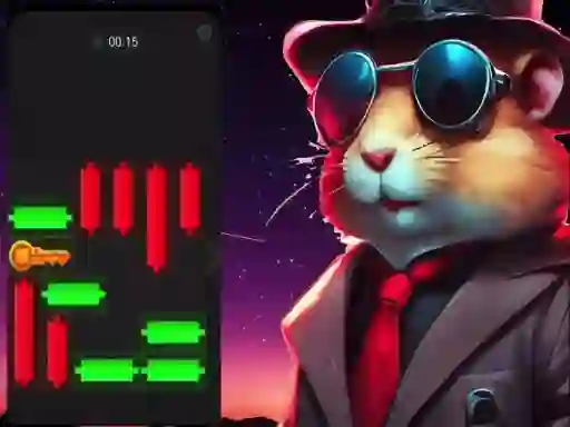Xogo Hamster Puzzle Keys en liña