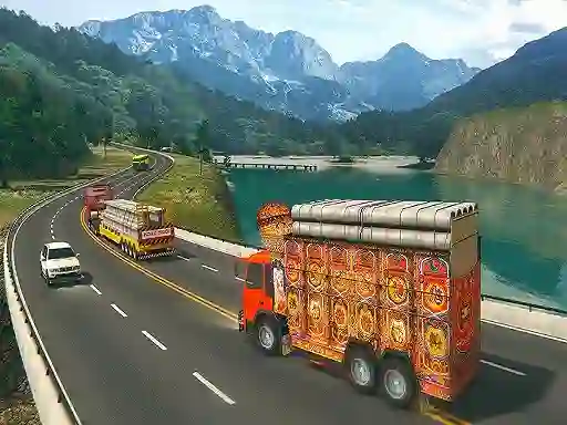 Xogo Indian Cargo Truck Gwadar Port Game en liña
