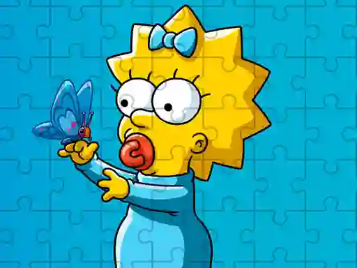 Xogo The Simpsons Puzzle en liña