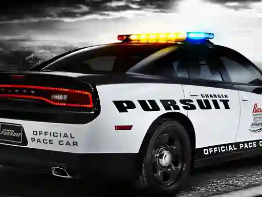 Xogo Police Cars Slide Puzzle en liña