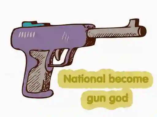 Xogo National become gun god en liña