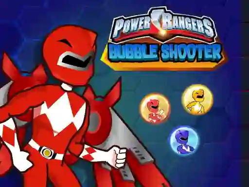 Xogo Power Rangers Bubble Shoot en liña