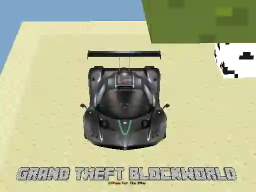 Xogo Grand theft Blockworld en liña