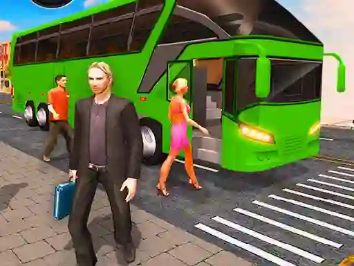 Xogo Bus Driving City Sim 2022 en liña