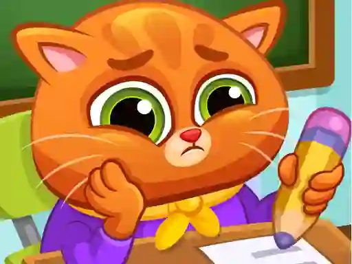 Xogo Lovely Virtual Cat At School en liña