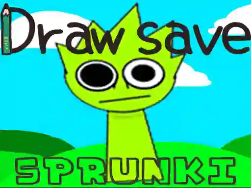 Xogo Sprunki Draw Save Incredibox en liña