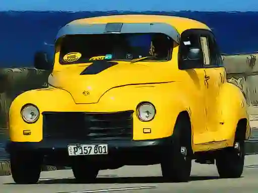 Xogo Cuban Taxi Vehicles en liña
