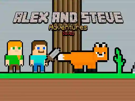 Xogo Alex and Steve Adventures Saves en liña