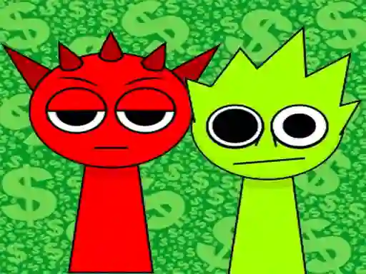 Xogo Sprunki Money Stack Incredibox en liña