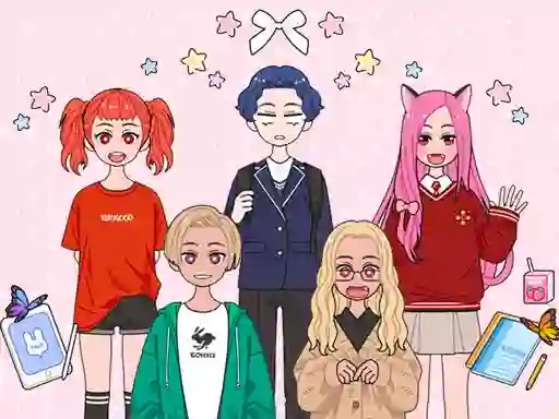 Xogo Fun Dress Up Game en liña