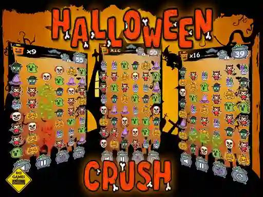 Xogo Halloween Crush en liña