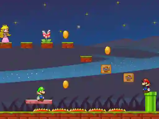 Xogo Mario Bros Save Princess en liña