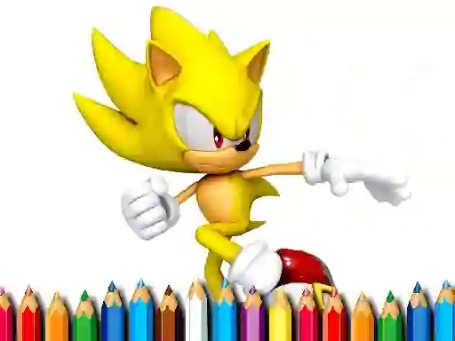 Xogo Sonic Coloring Book en liña
