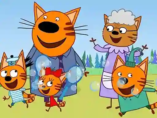 Xogo Cat Family Educational Games en liña