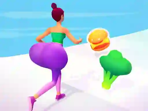 Xogo Twerk it! body Race 3D en liña