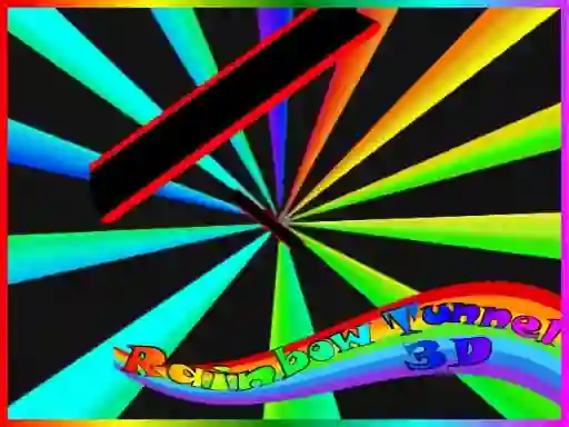 Xogo Rainbow Tunnel 3D en liña