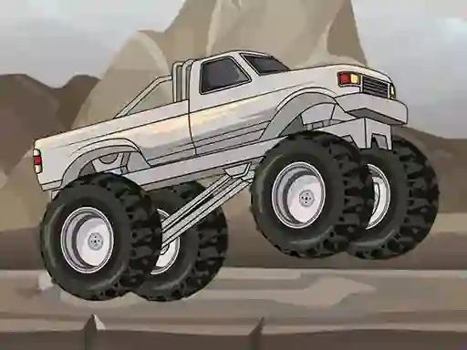 Xogo Monster Truck Wheels en liña