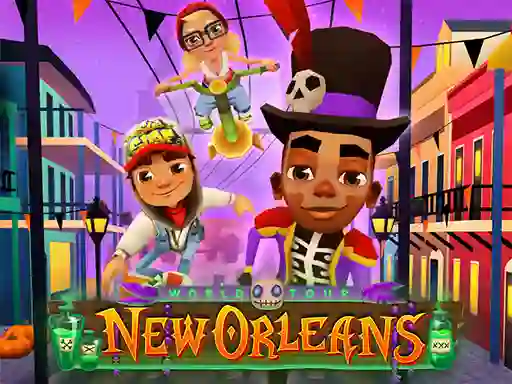 Xogo Subway Surfers New Orleans en liña