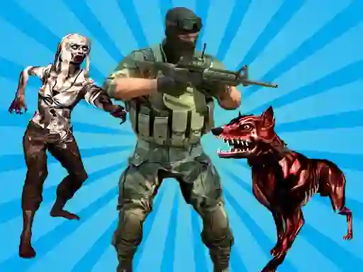 Xogo Good Guys VS Bad Boys Zombie en liña