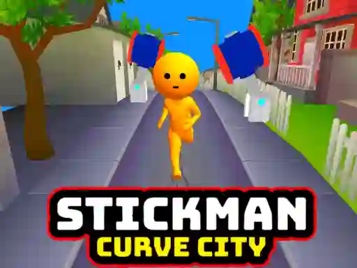 Xogo Stickman Curve City en liña