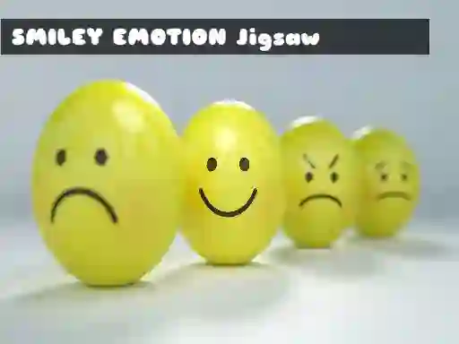Xogo Smiley Emotion jigsaw en liña