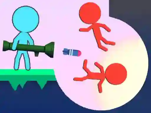 Xogo Stickman Bullets Ragdoll en liña
