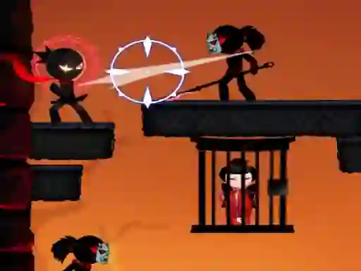 Xogo Ninja Stickman Warrior en liña