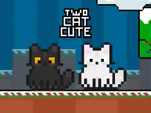 Xogo Two Cat Cute en liña