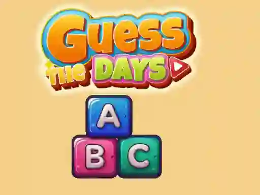 Xogo Guess The Days en liña
