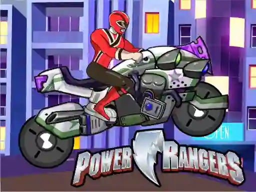Xogo Power Rangers Racer punk en liña