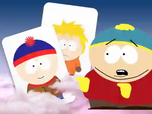 Xogo South Park memory card match en liña