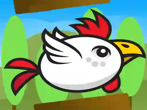 Xogo Angry Flappy Chicken Fly en liña