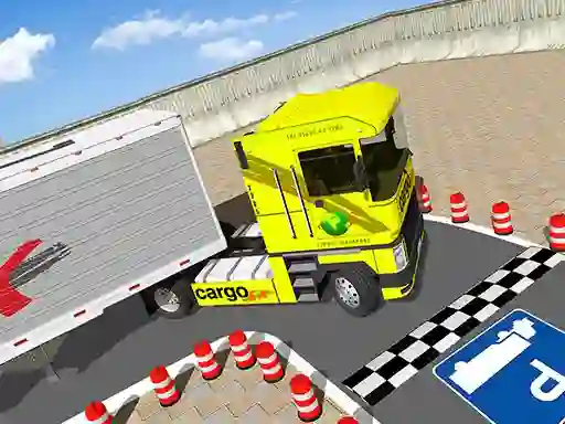Xogo Cargo Truck Parking 2021 en liña
