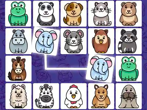 Xogo Kris Mahjong Animals en liña